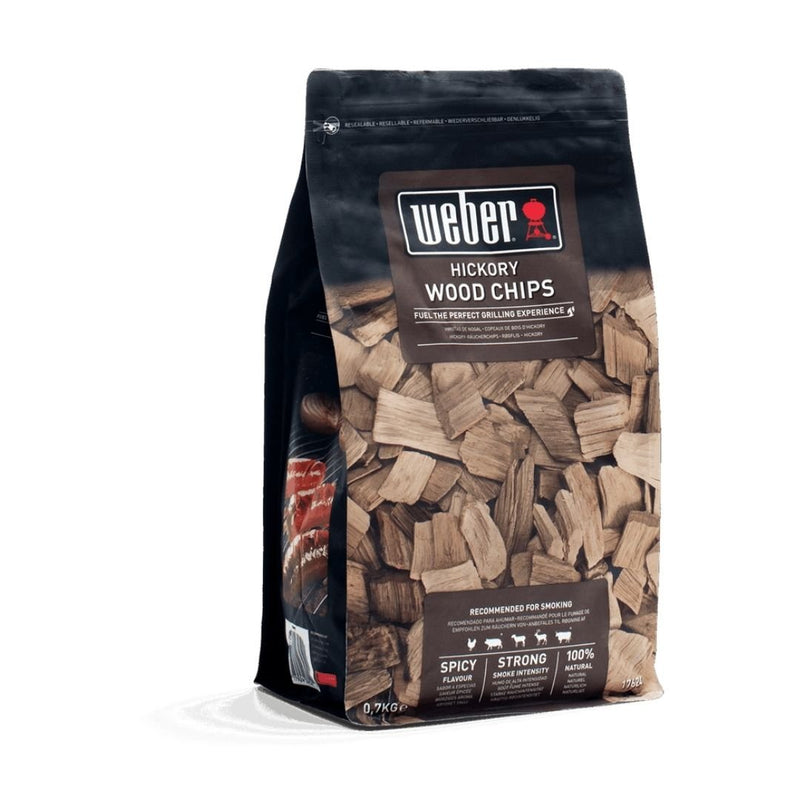 Weber Hickory Wood Chips 0.7kg - The Garden HouseWeber