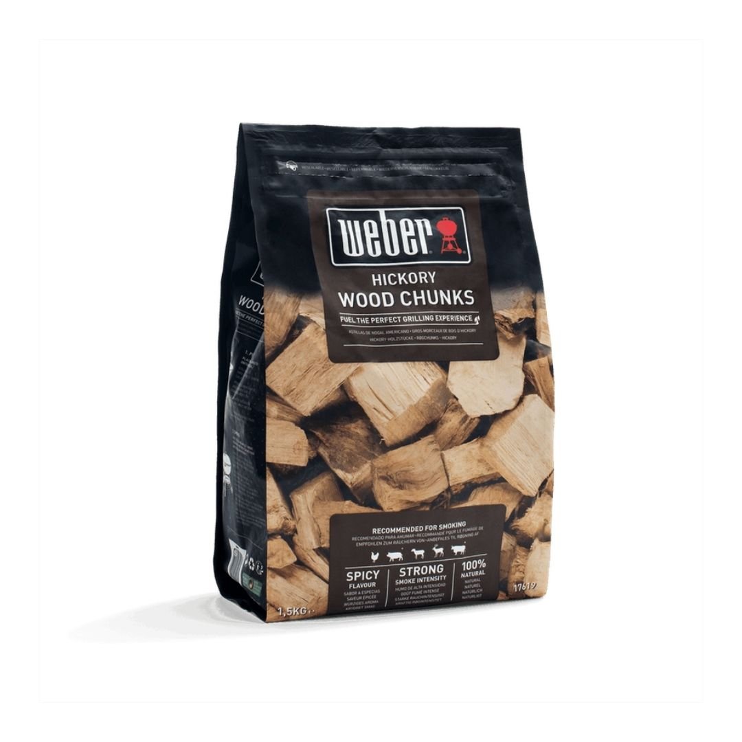 Weber Hickory Wood Chunks 1.5kg