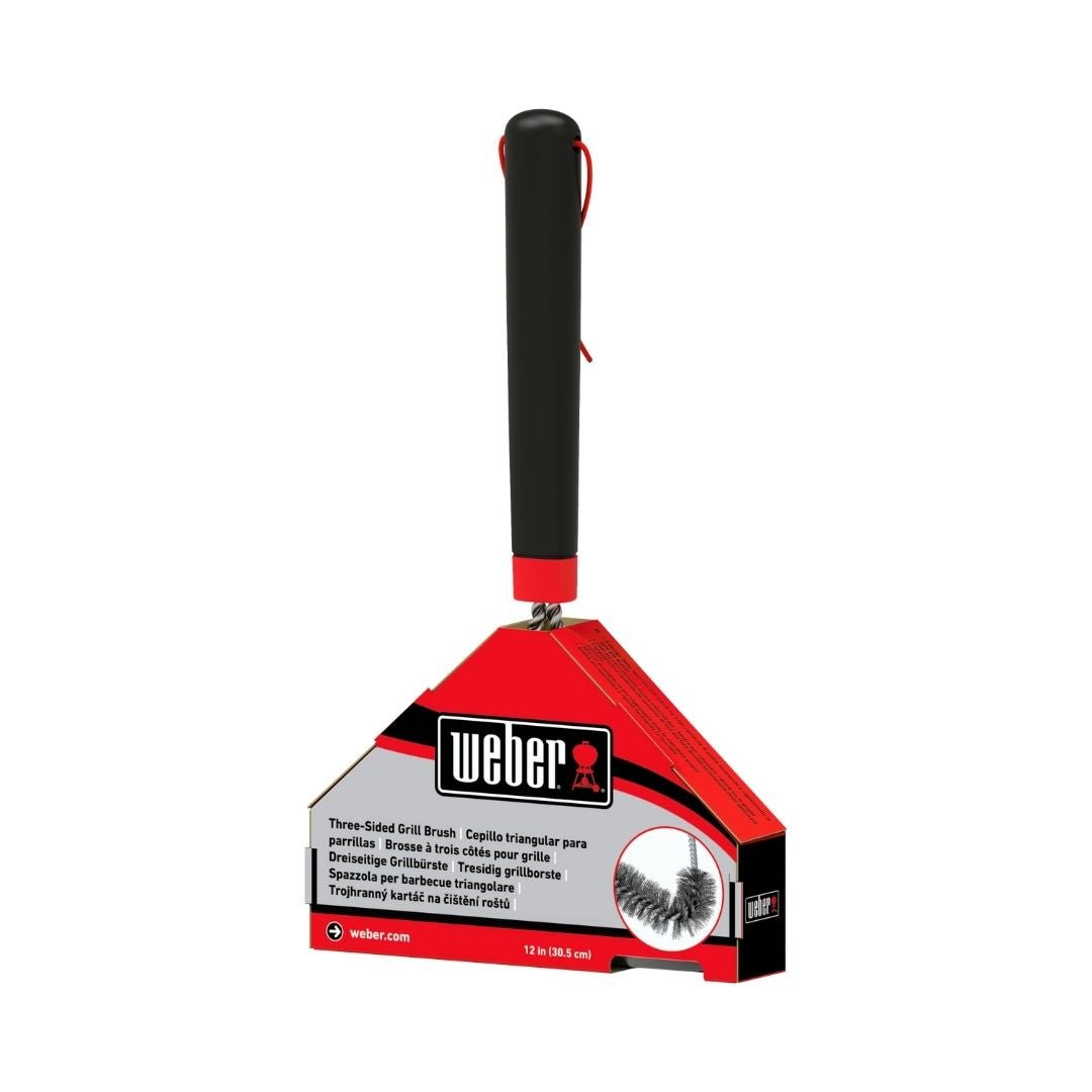 Weber Three-Sided Grill Brush 30.5cm